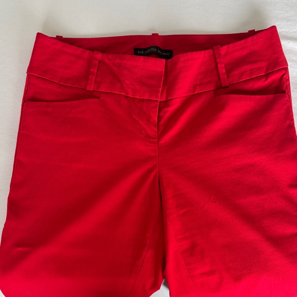 The Limited Women's Vivid Red Capris